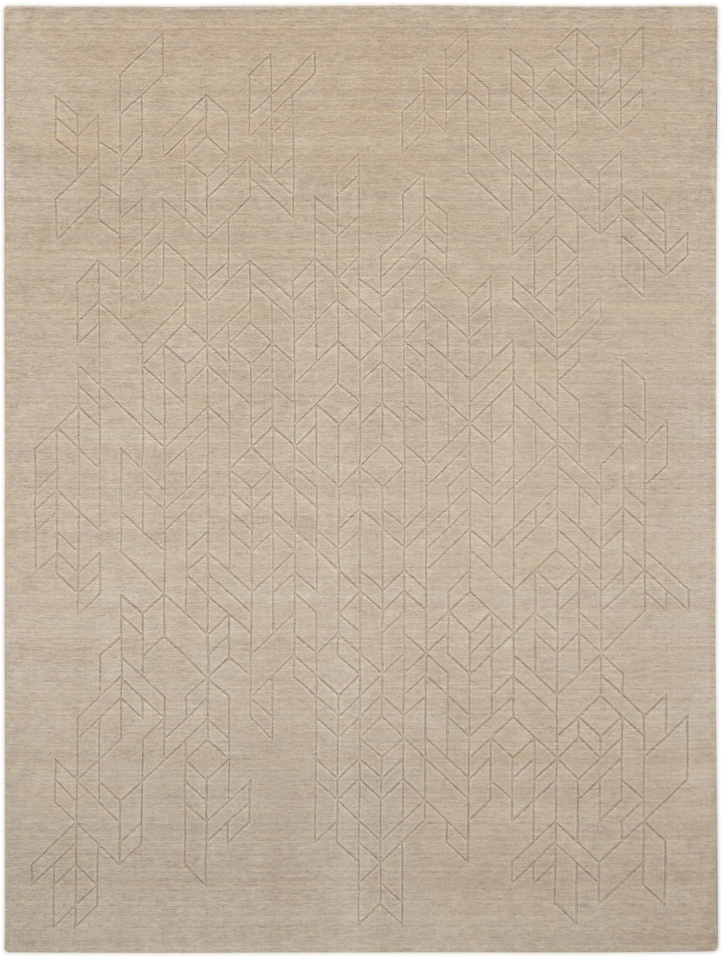 Nourison Alessia 12' x 15' Beige Modern Indoor Rug