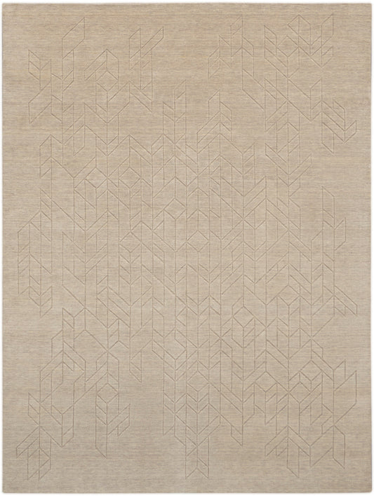 Nourison Alessia 12' x 15' Beige Modern Indoor Rug