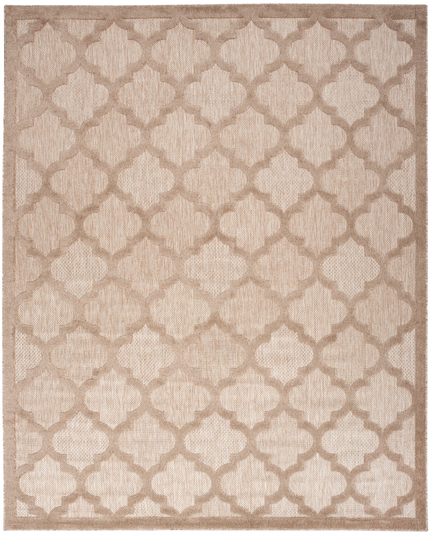 Nourison Easy Care 8' x 10' Natural Beige Modern Rug