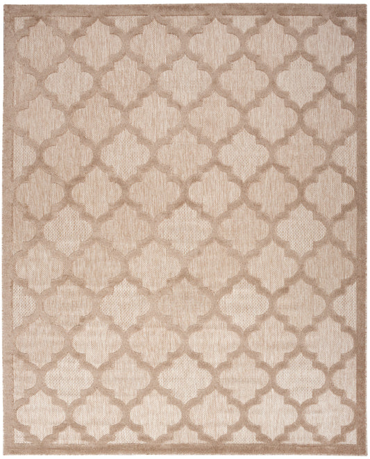 Nourison Easy Care 8' x 10' Natural Beige Modern Rug