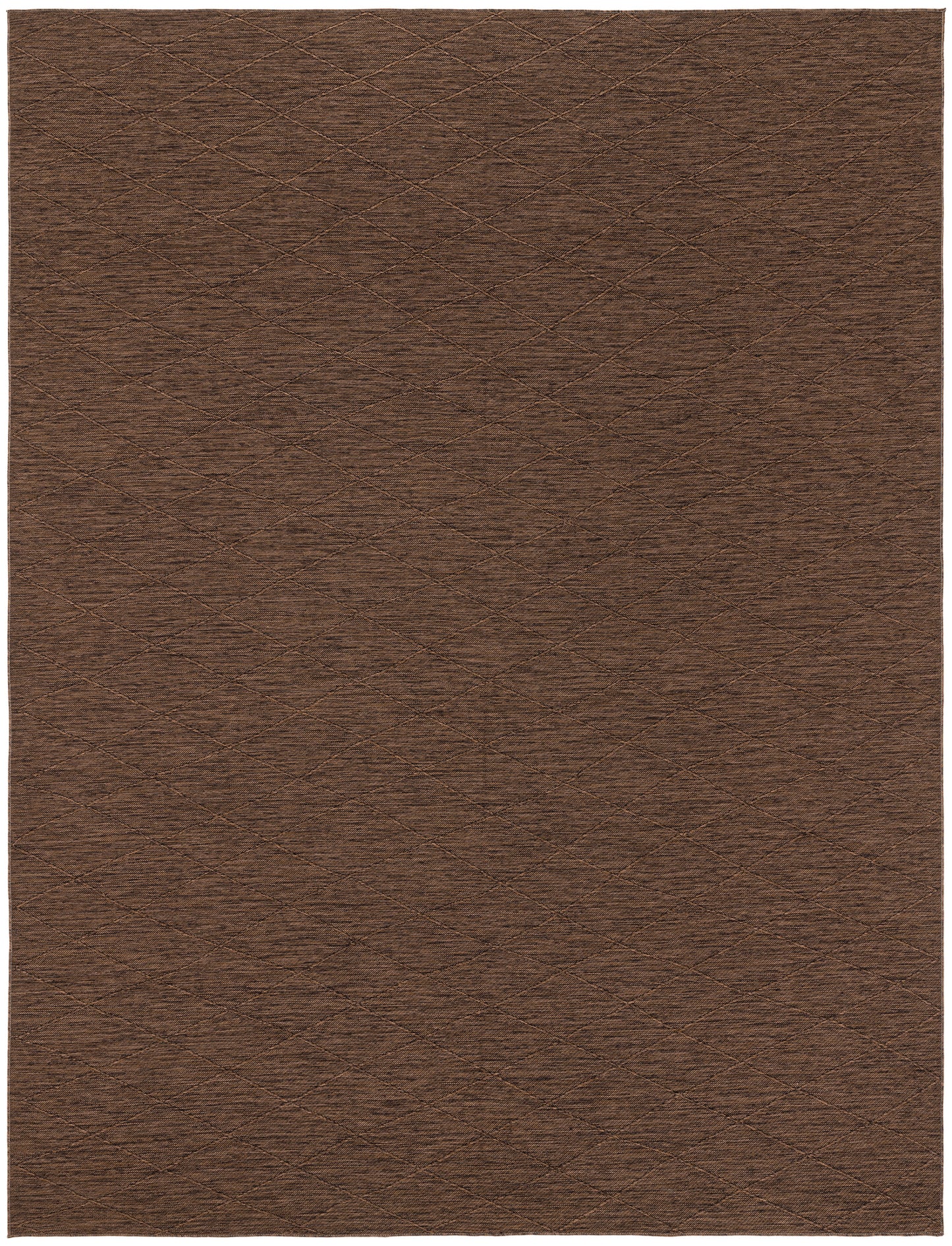 Nourison Washable Solutions 10' x 14' Mocha Modern Rug