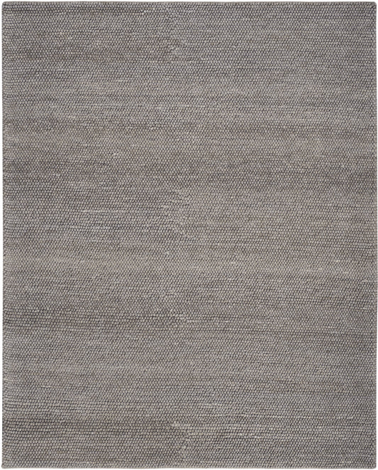 DKNY Pure Knots 8'6" x 11'6" Grey Modern Indoor Rug