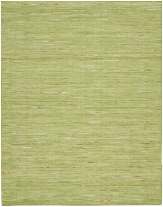 Nourison Interweave 9' x 12' Green Modern Indoor Rug