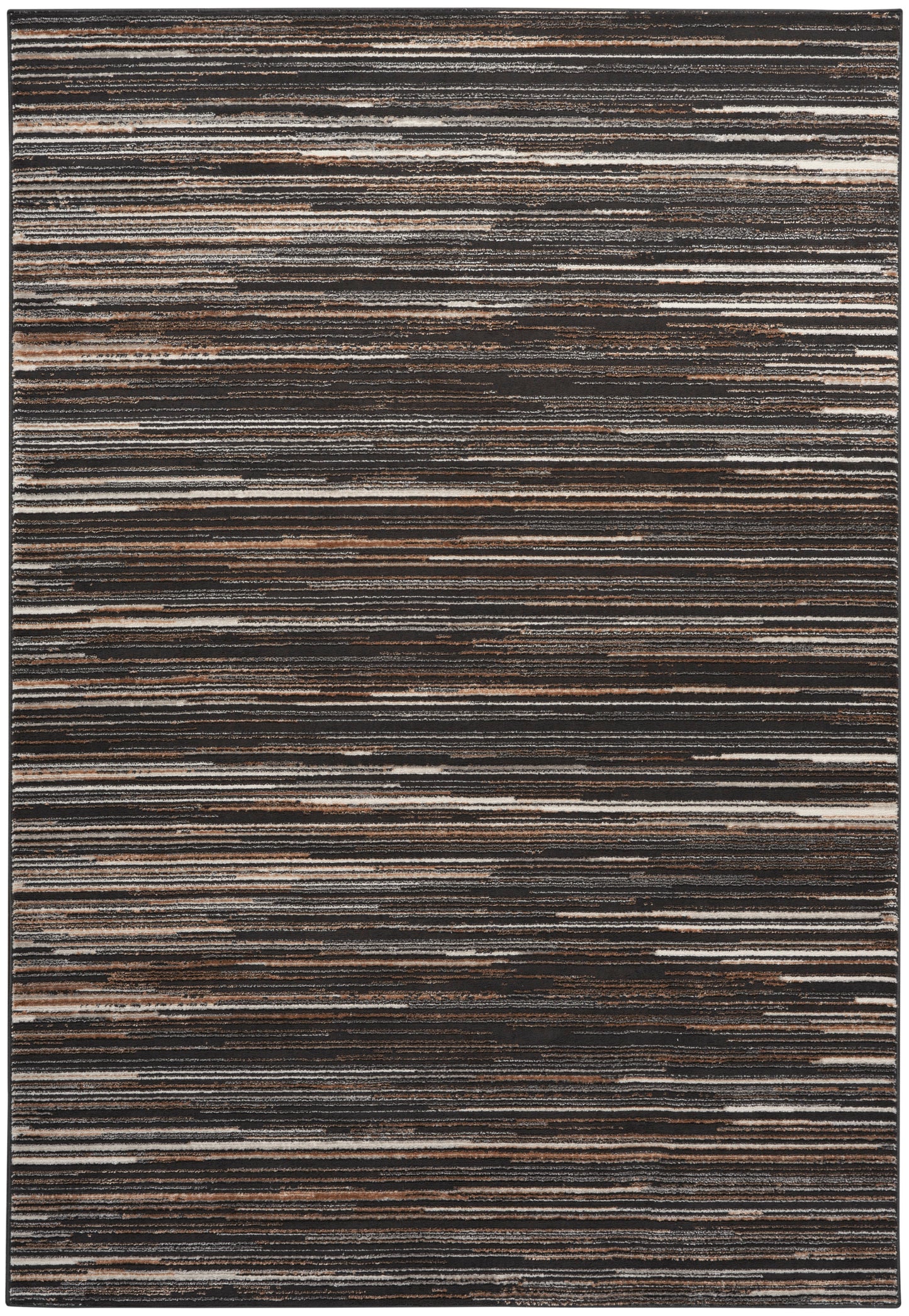 Calvin Klein Captivating 7'10" x 9'10" Mocha Modern Indoor Rug