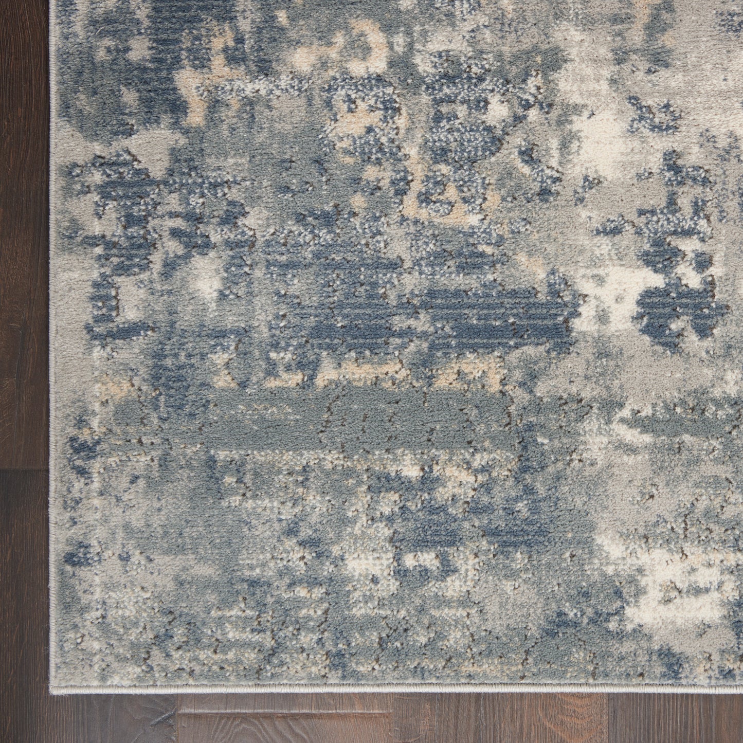 Nourison Quarry 3' x 5' Grey Beige Modern Indoor Rug