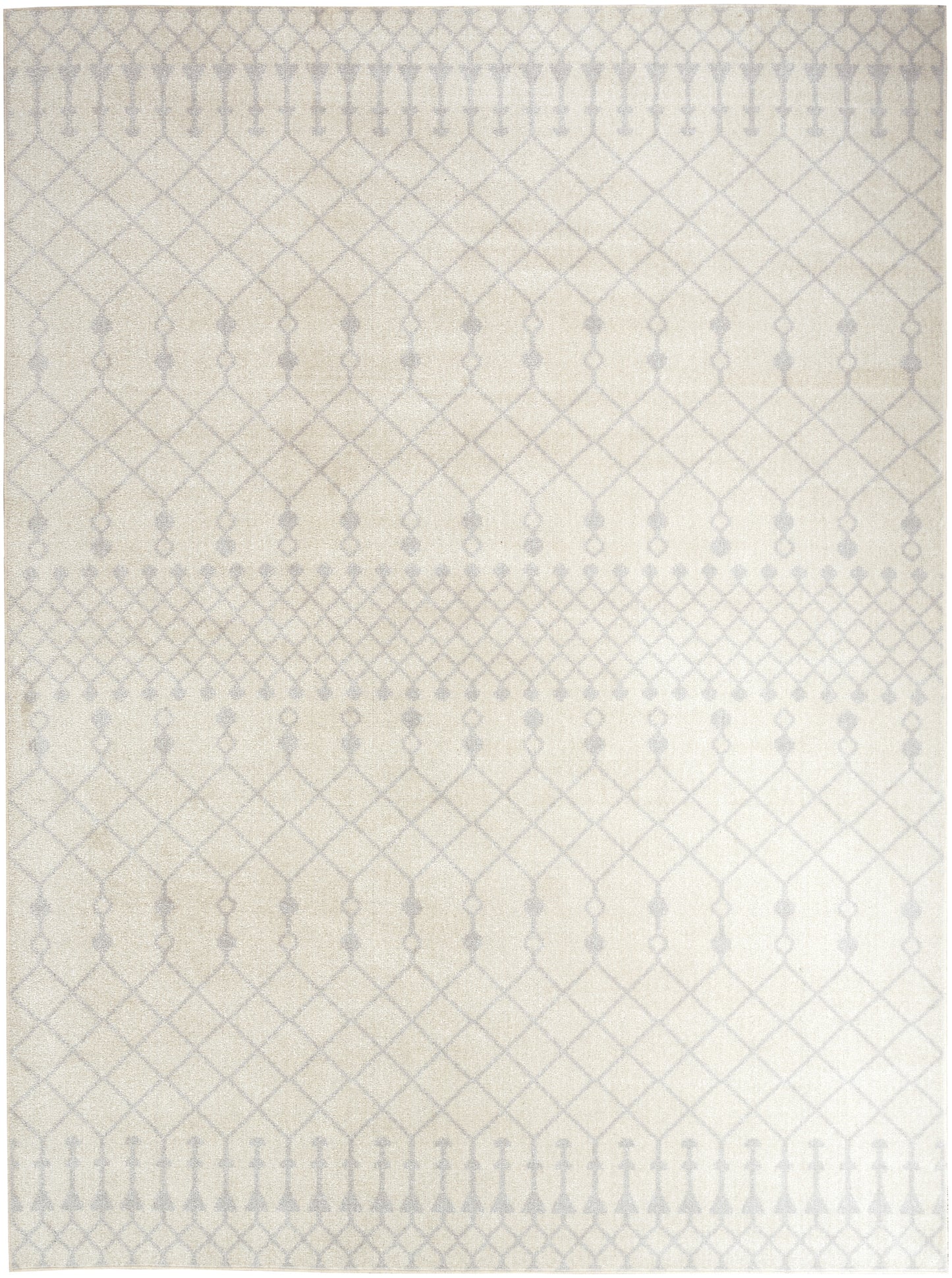 Nourison Astra Machine Washable 5'3" x 7' Ivory Bohemian Indoor Rug