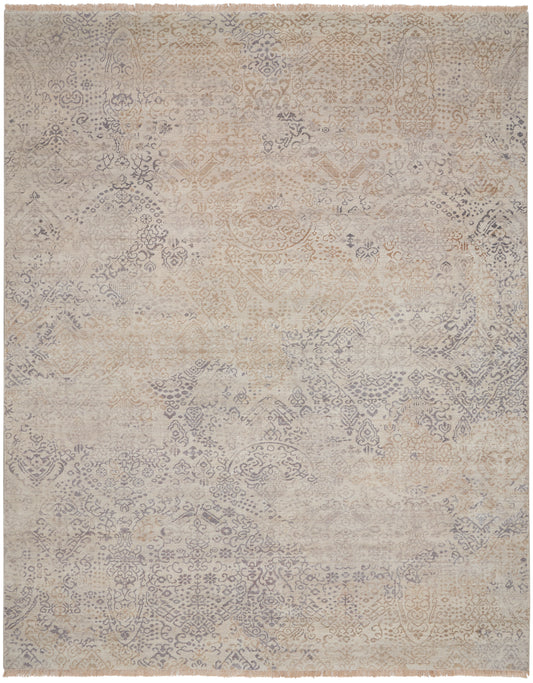 Nourison Aldora 7'9" x 9'9" Opal Vintage Indoor Rug