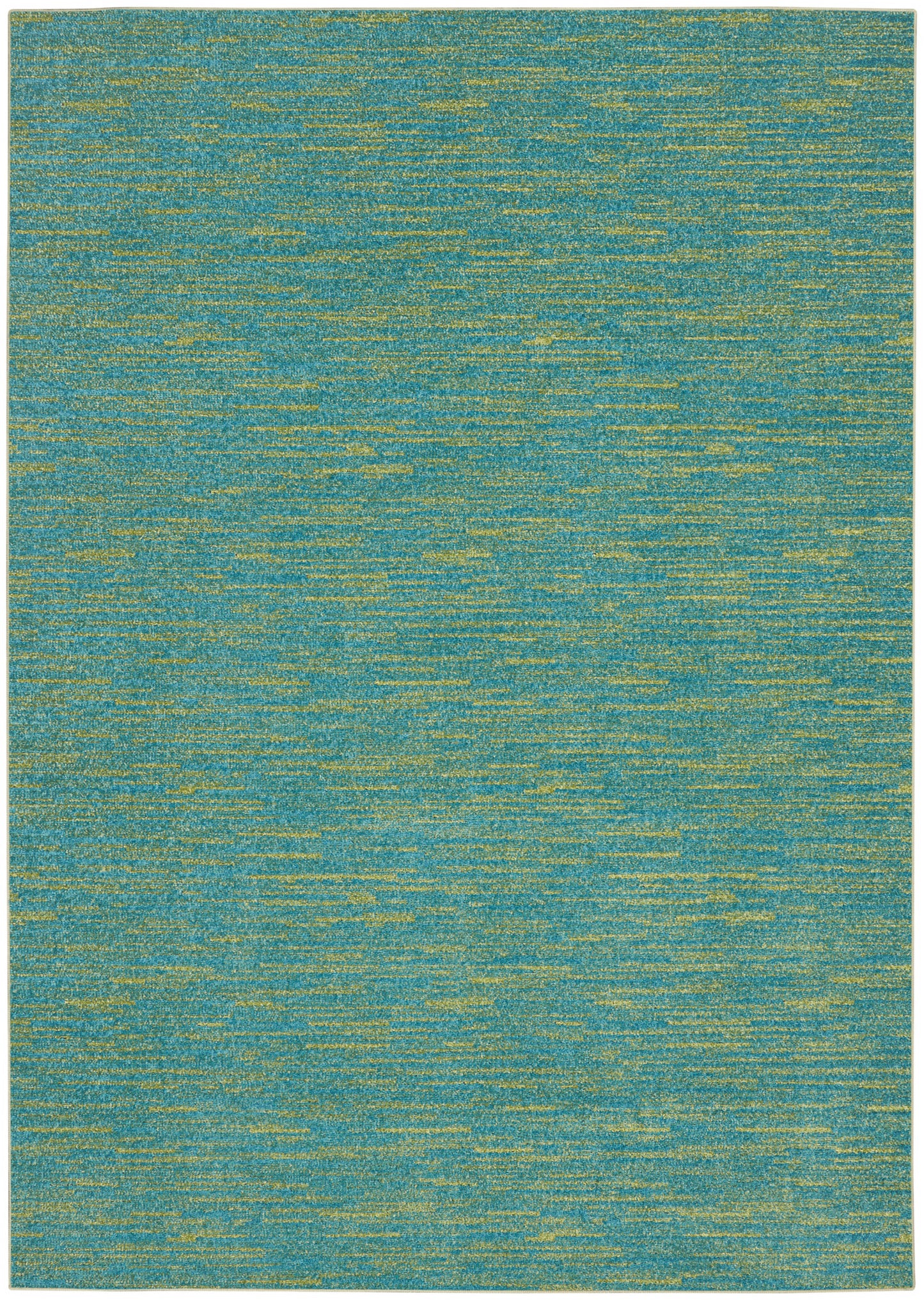 Nourison Nourison Essentials 4' x 6' Blue Green Outdoor Rug