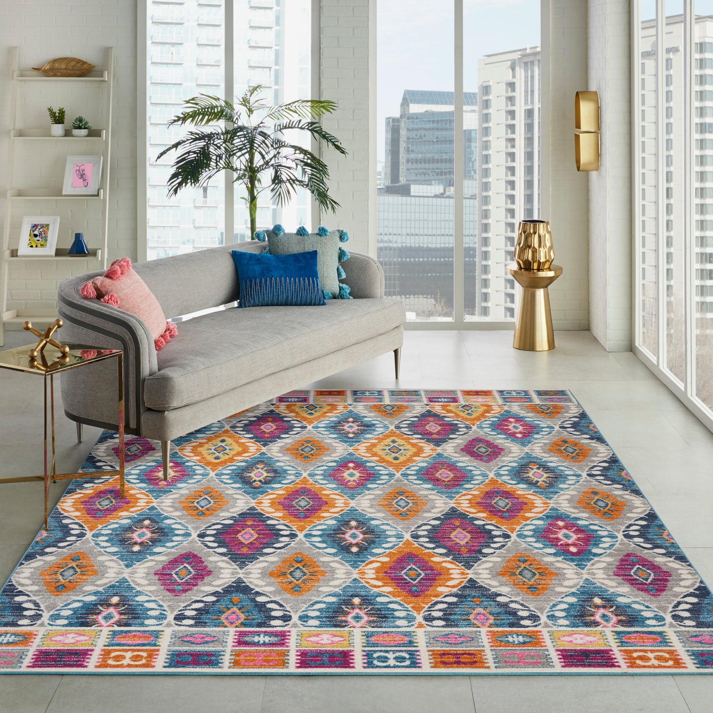 Nourison Passion 8' x 10' Multicolor Bohemian Indoor Rug