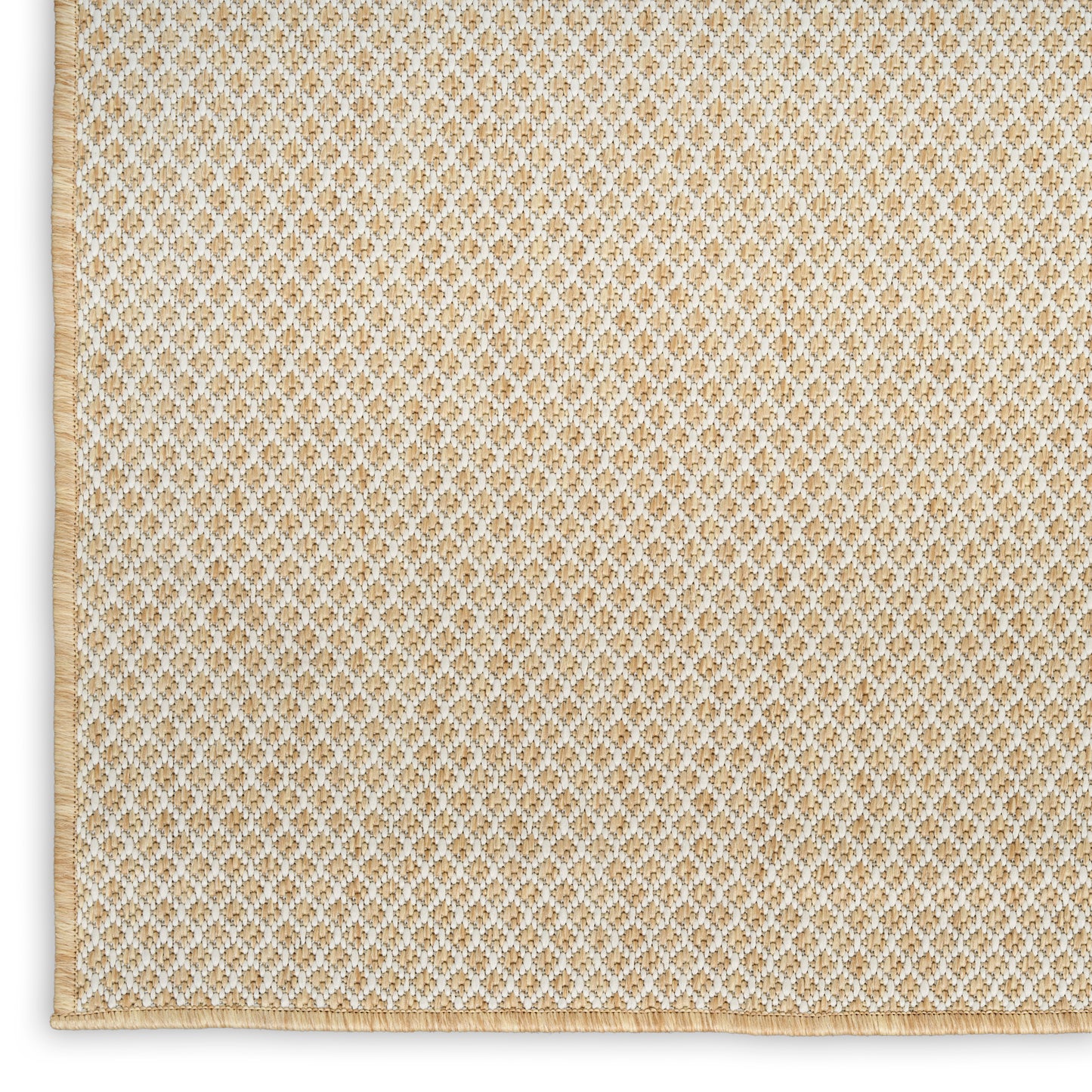 Nourison Courtyard 2'2" x 8' Natural Modern Rug