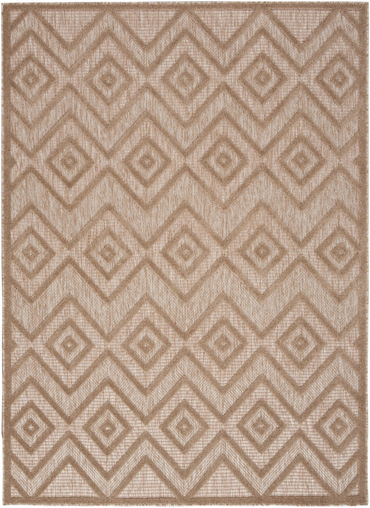 Nourison Versatile 5' x 7' Natural Beige Modern Rug