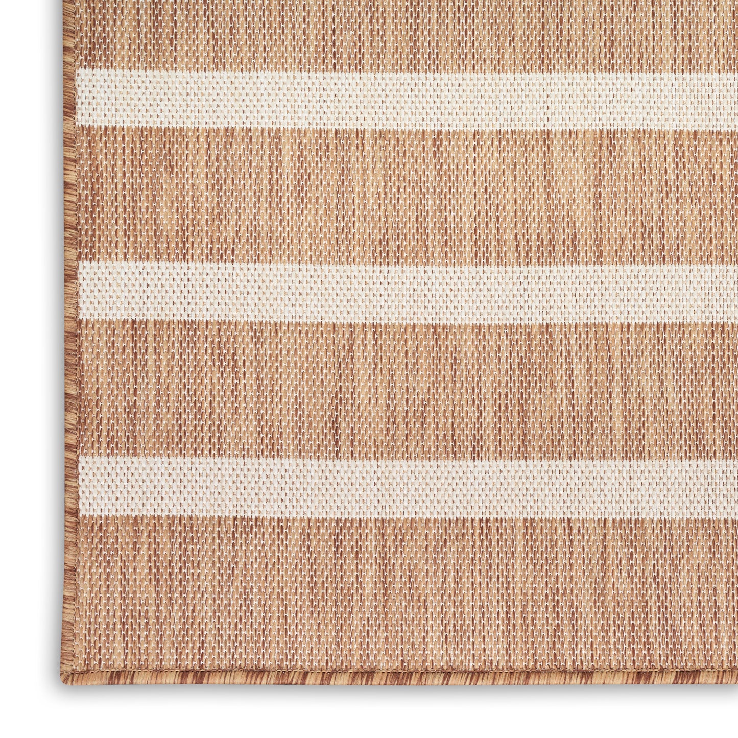 Nourison Positano 2' x 6' Jute Ivory Modern Rug