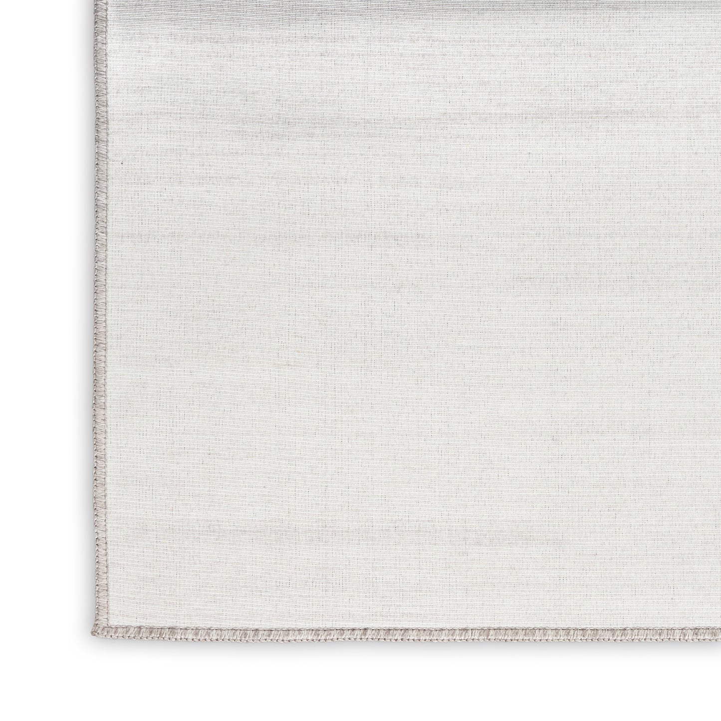 Nourison Washable Essentials 7'10" x 9'10" Ivory Grey Modern Indoor Rug