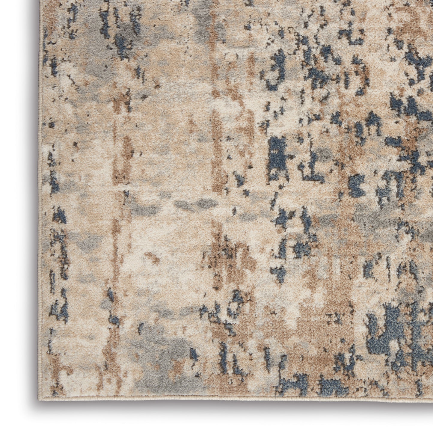 Nourison Quarry 6'7" x 9'6" Beige Grey Modern Indoor Rug