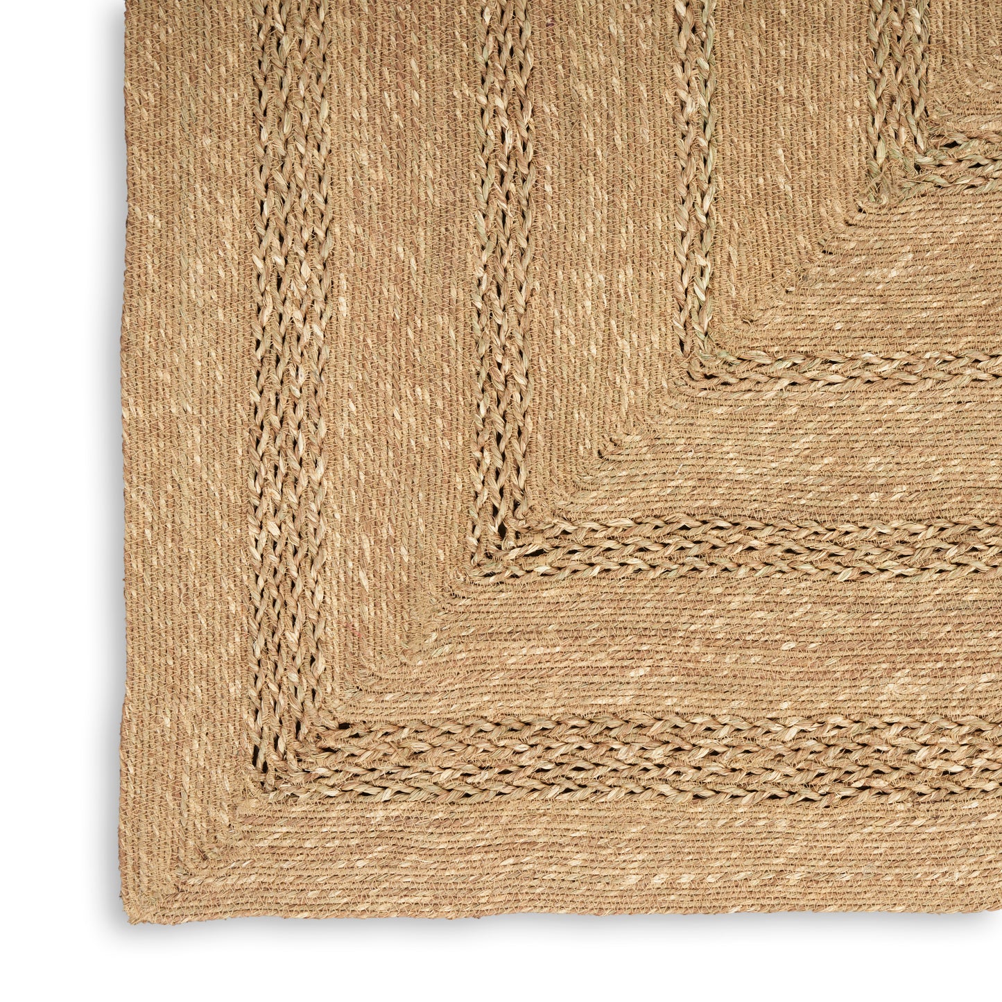 Nourison Natural Seagrass 2'3" x 8' Natural Outdoor Rug