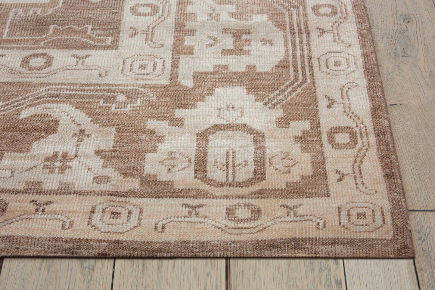 Nourison Aldora 7'9" x 9'9" Mocha Vintage Indoor Rug