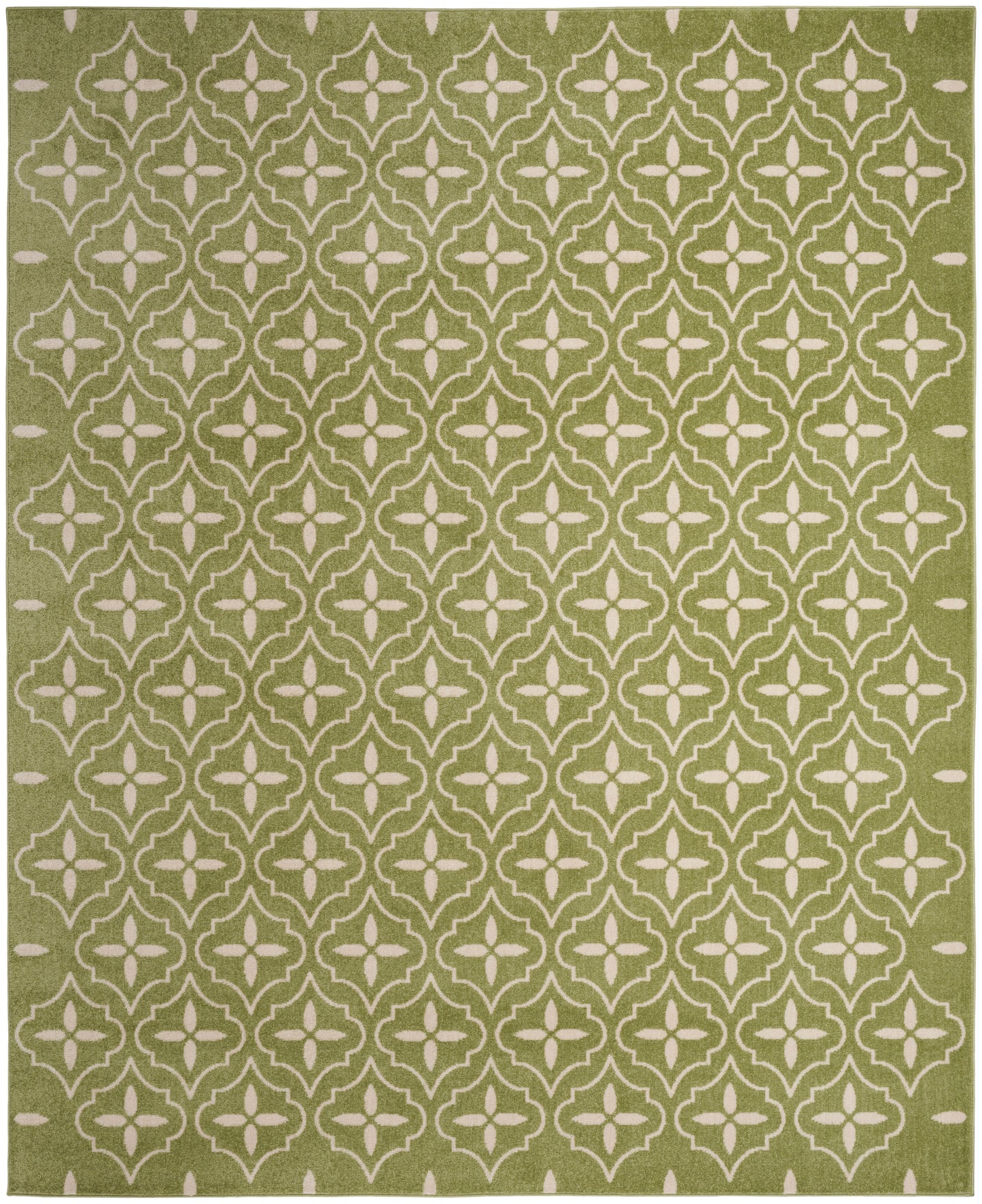 Nourison Nourison Essentials 5' x 7' Green Ivory Modern Rug