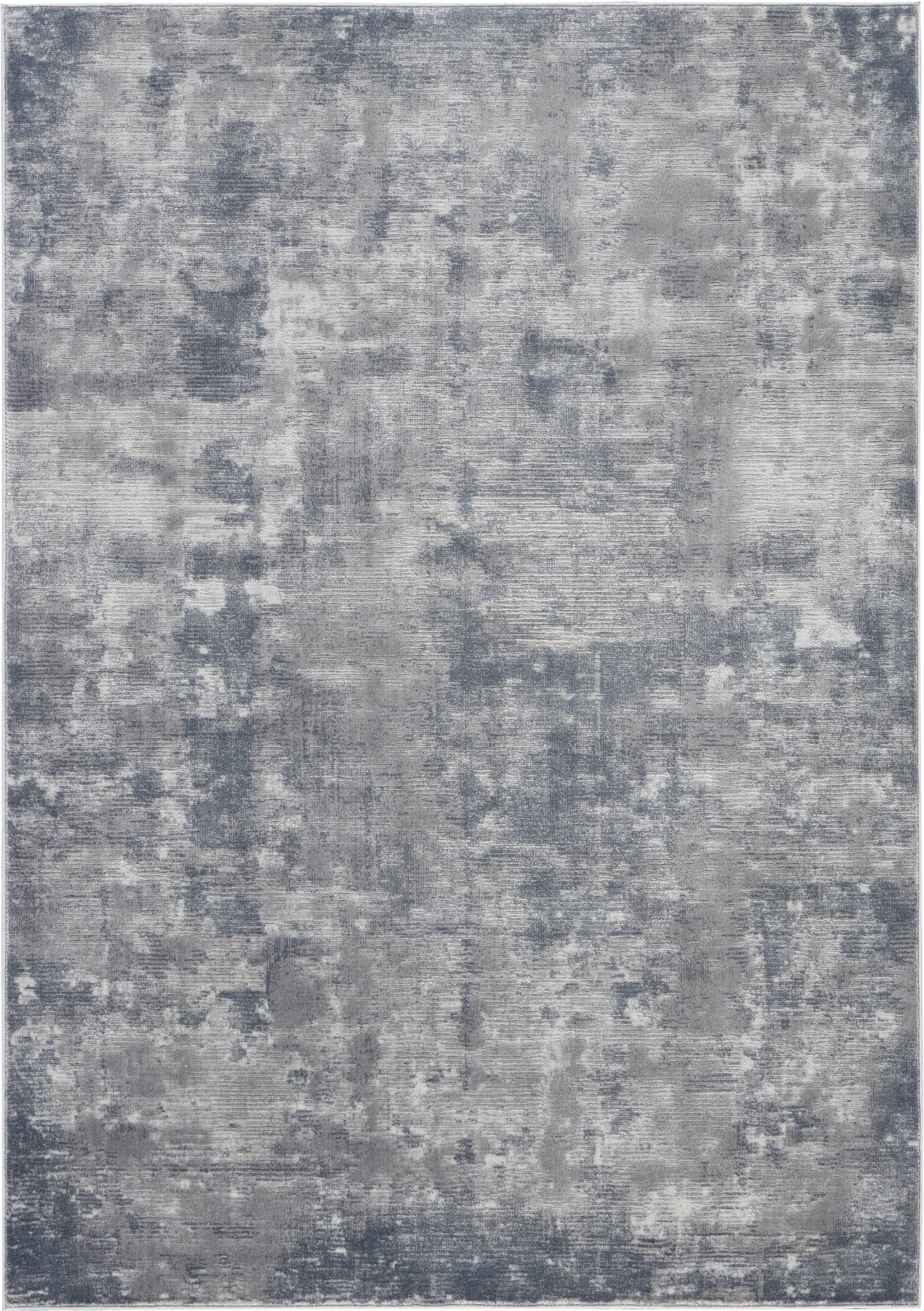 Nourison Rustic Textures 3'11" x 5'11" Grey Modern Indoor Rug