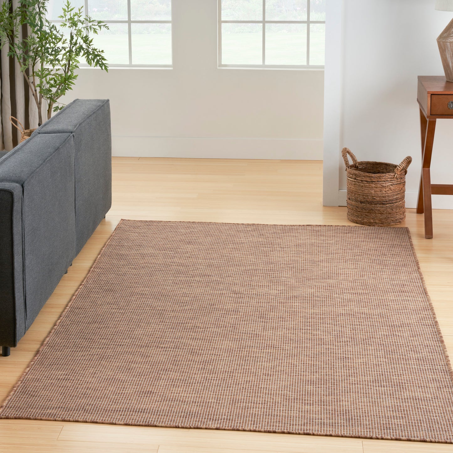 Nourison Positano 6' x 9' Jute Modern Rug