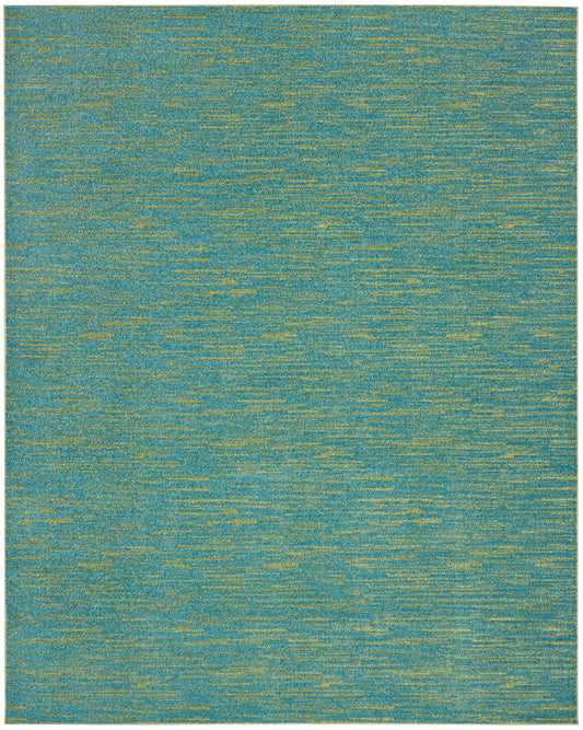 Nourison Nourison Essentials 7' x 10' Blue Green Outdoor Rug