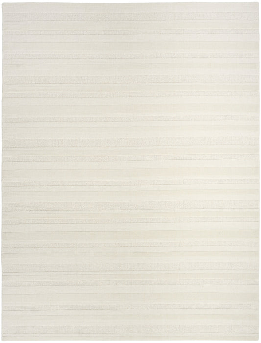 DKNY Pure Multi Weave 8'6" x 11'6" Ivory Contemporary Indoor Rug