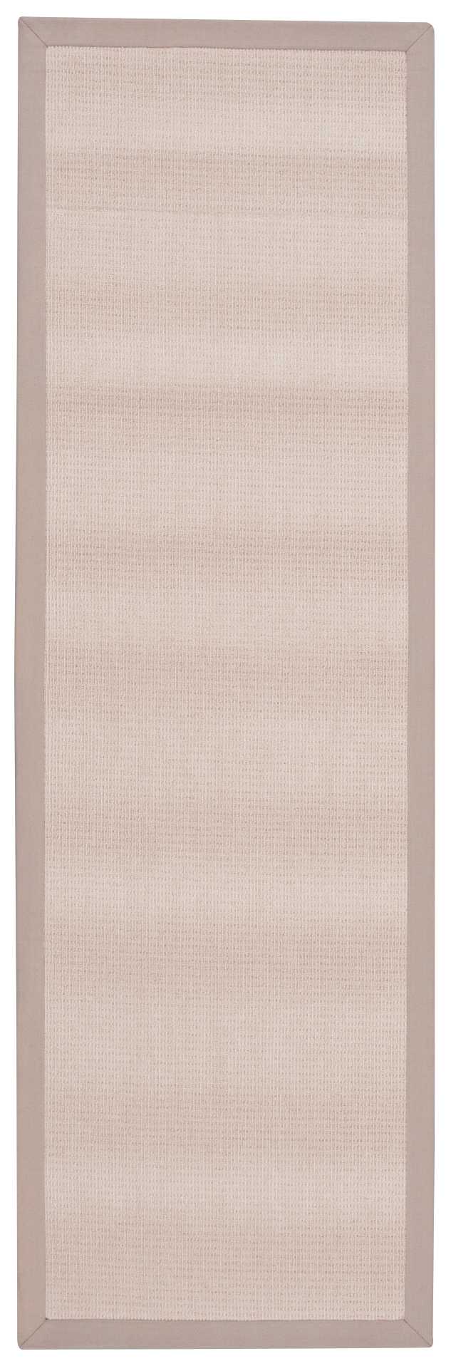 Nourison Sisal Soft 2'6" x 8' Eggshell Farmhouse Indoor Rug