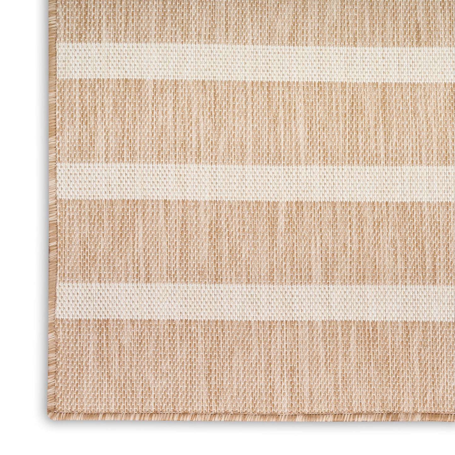 Nourison Positano 5' x 7' Beige Ivory Modern Rug