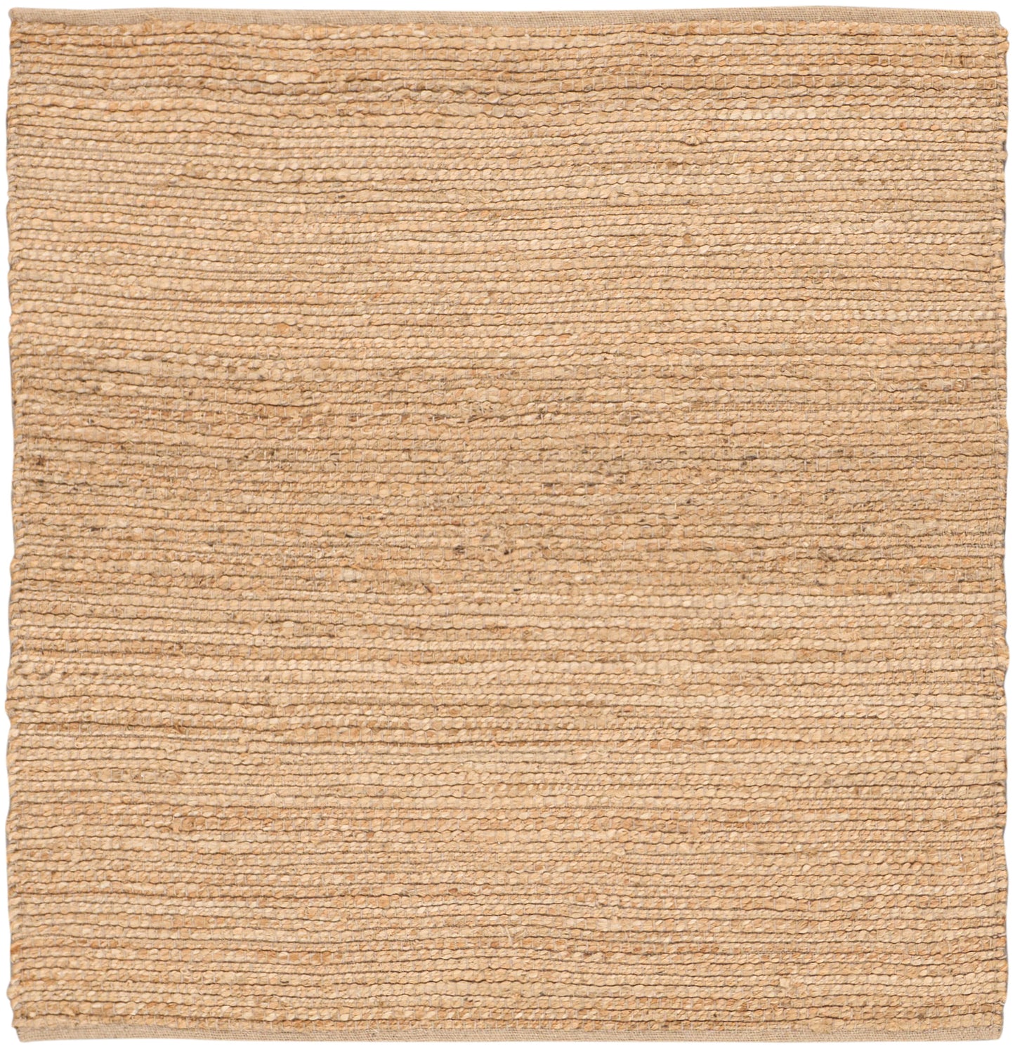 Nourison Natural Jute 5' x Square Natural Farmhouse Indoor Rug