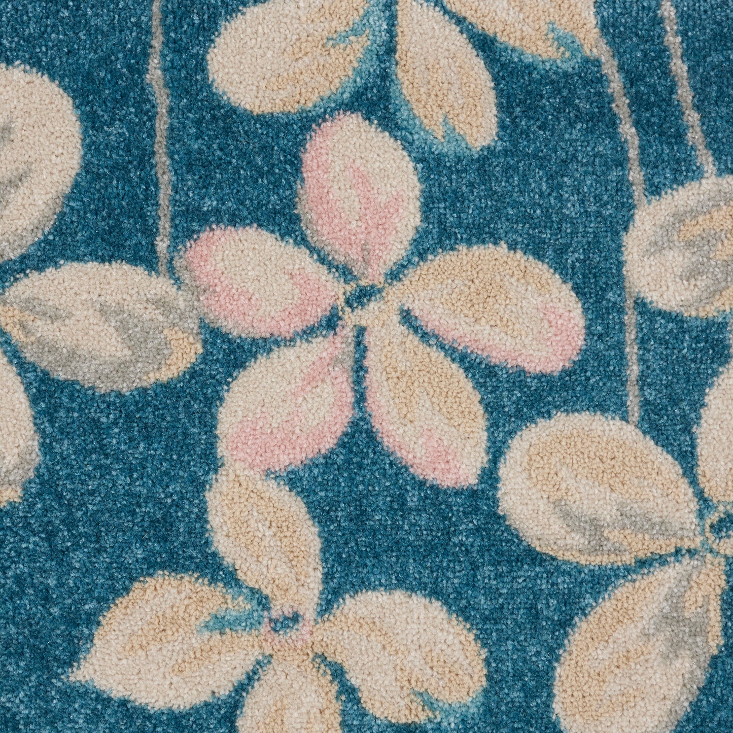 Nourison Tranquil 8' x 10' Turquoise Contemporary Indoor Rug