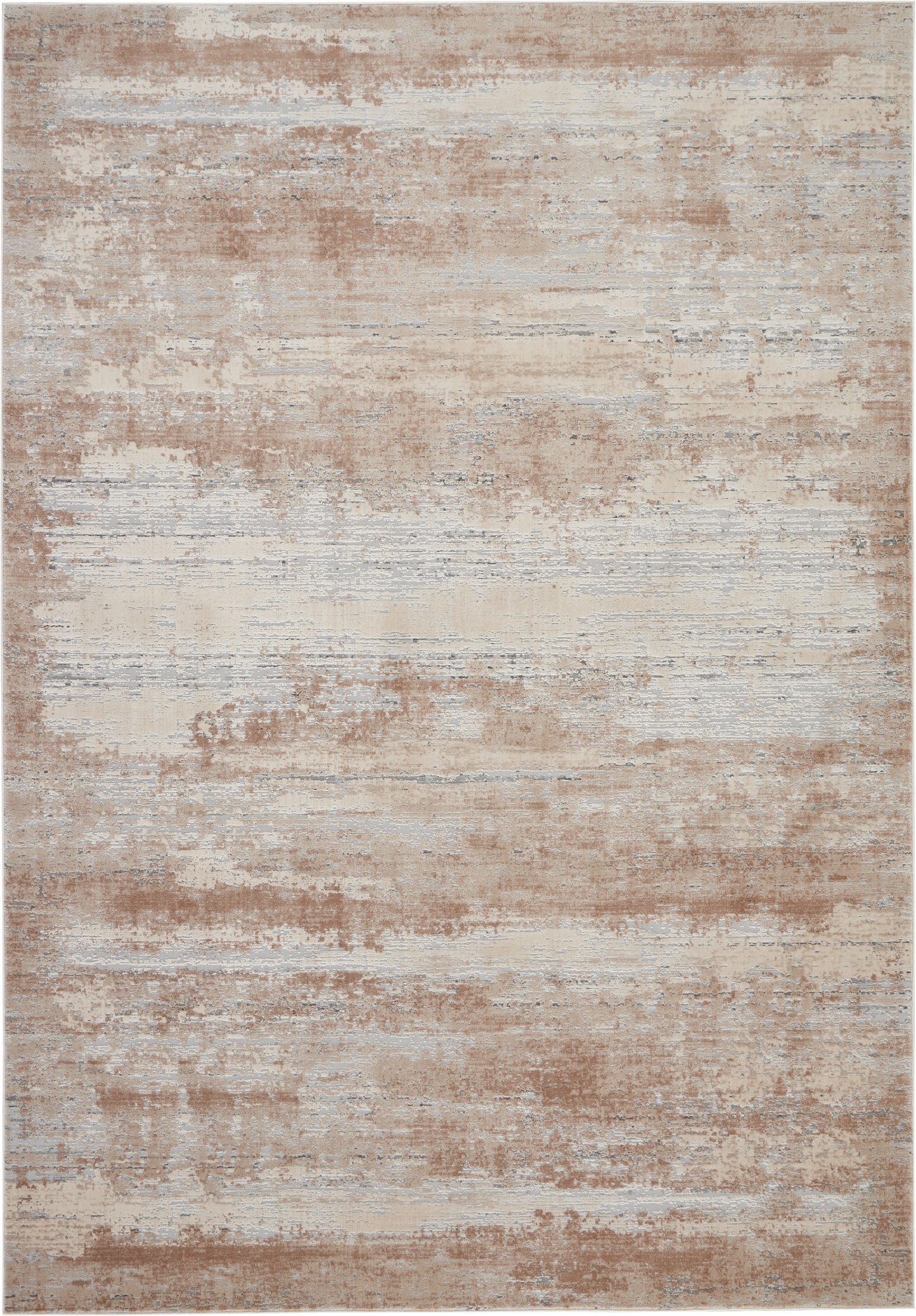 Nourison Rustic Textures 9'3" x 12'9" Beige Modern Indoor Rug