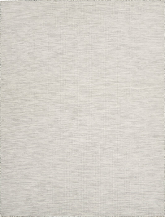 Nourison Positano 6' x 9' Light Grey Modern Rug