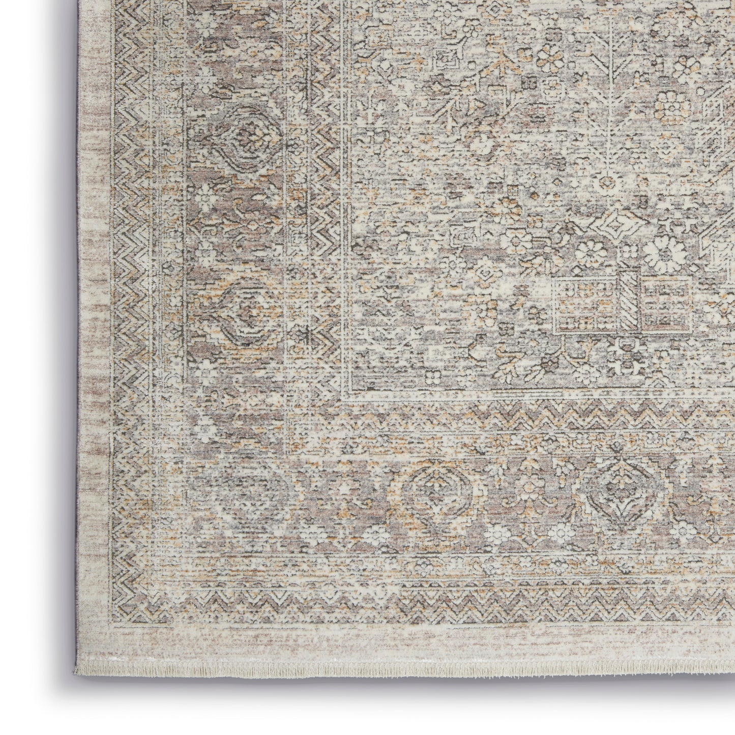 Nourison Starry Nights 8' x 10' Cream Grey Vintage Indoor Rug