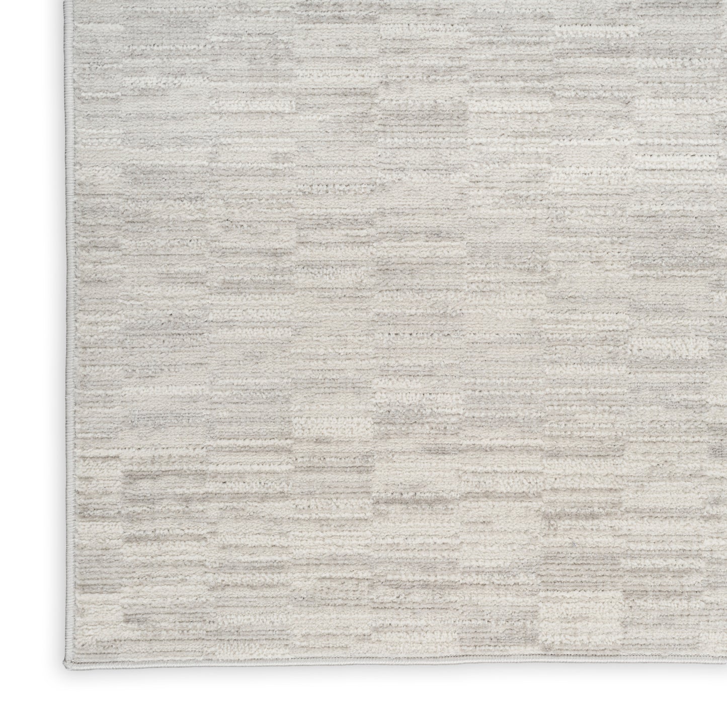 Calvin Klein Captivating 5'3" x 7'3" Ivory Grey Modern Indoor Rug