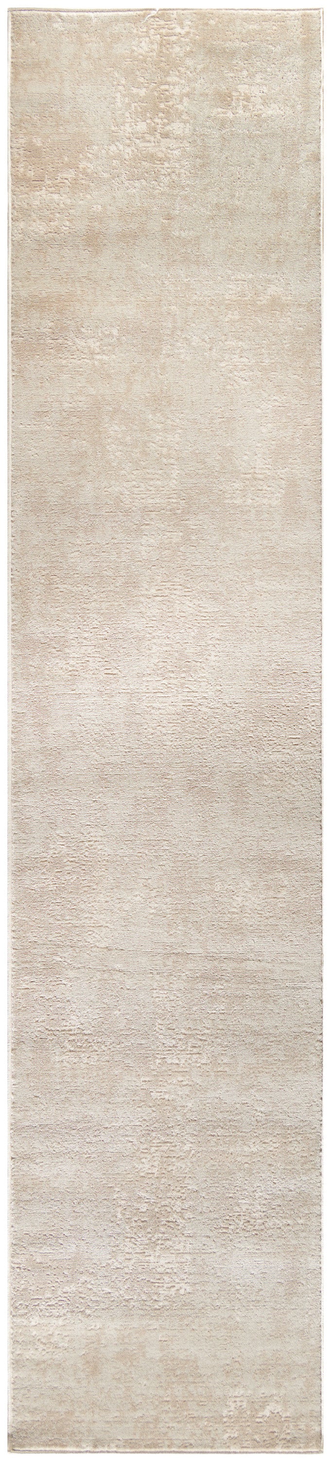 Nourison Serenity Home 2'2" x 6' Ivory Modern Indoor Rug