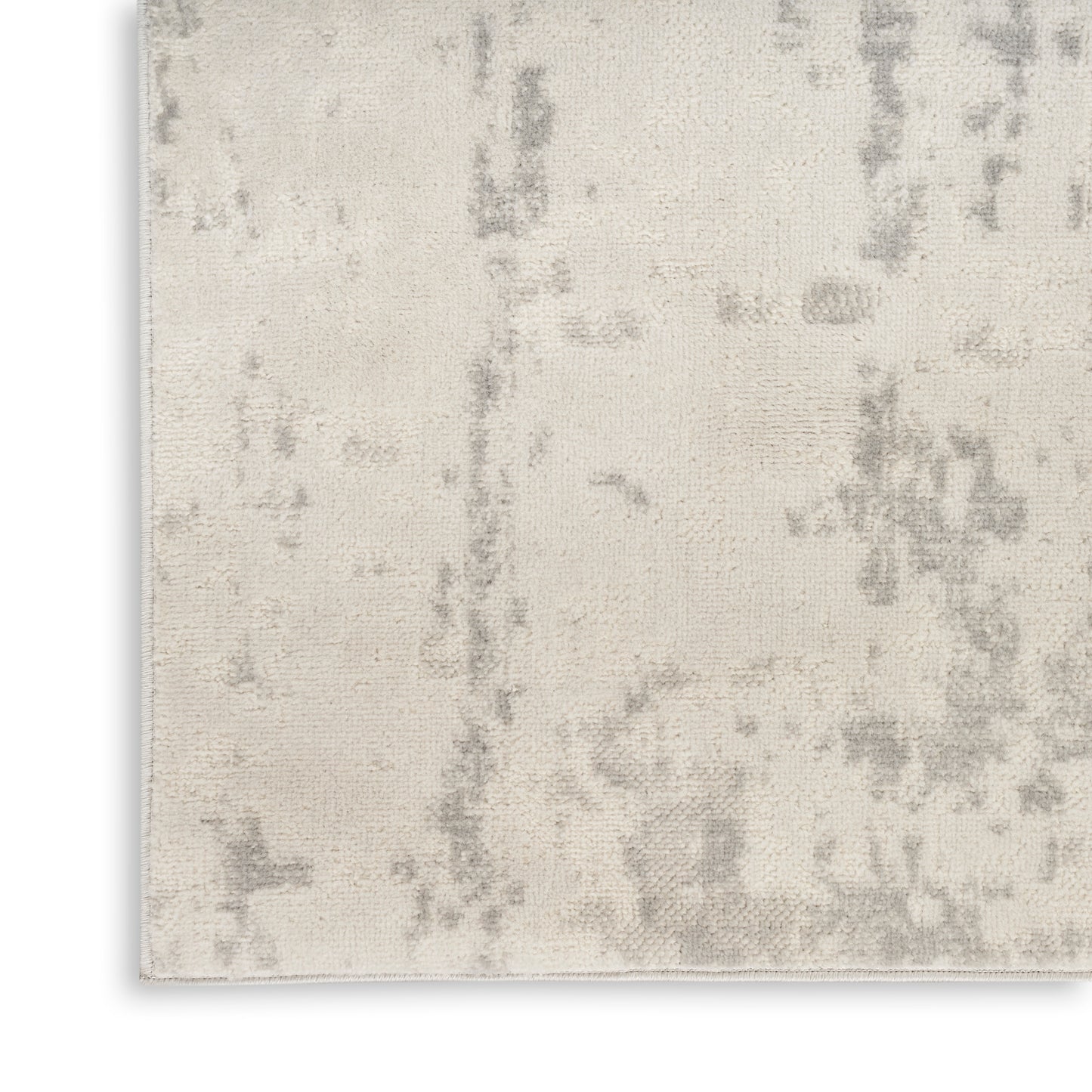 Nourison Quarry 7'10" x 9'10" Cream Grey Modern Indoor Rug