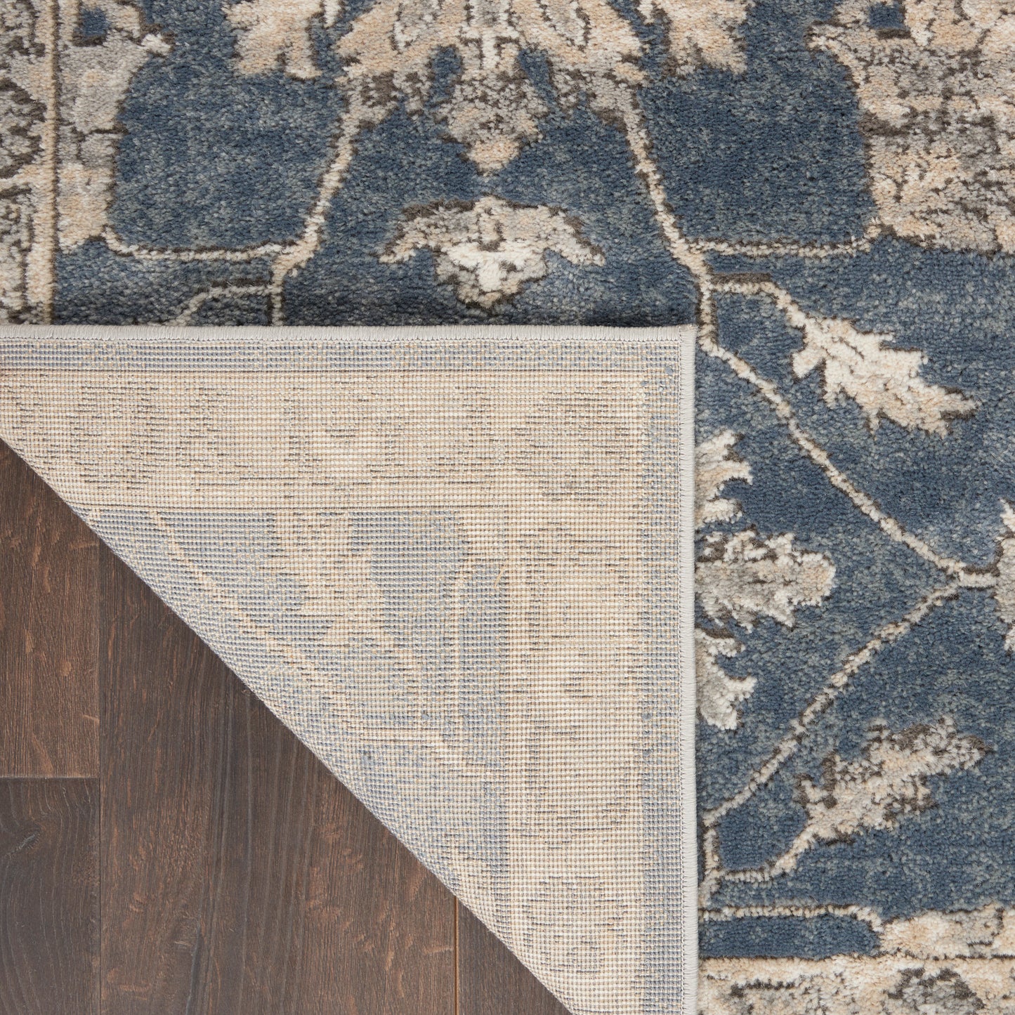 Nourison Quarry 8'10" x 11'10" Blue Beige Vintage Indoor Rug