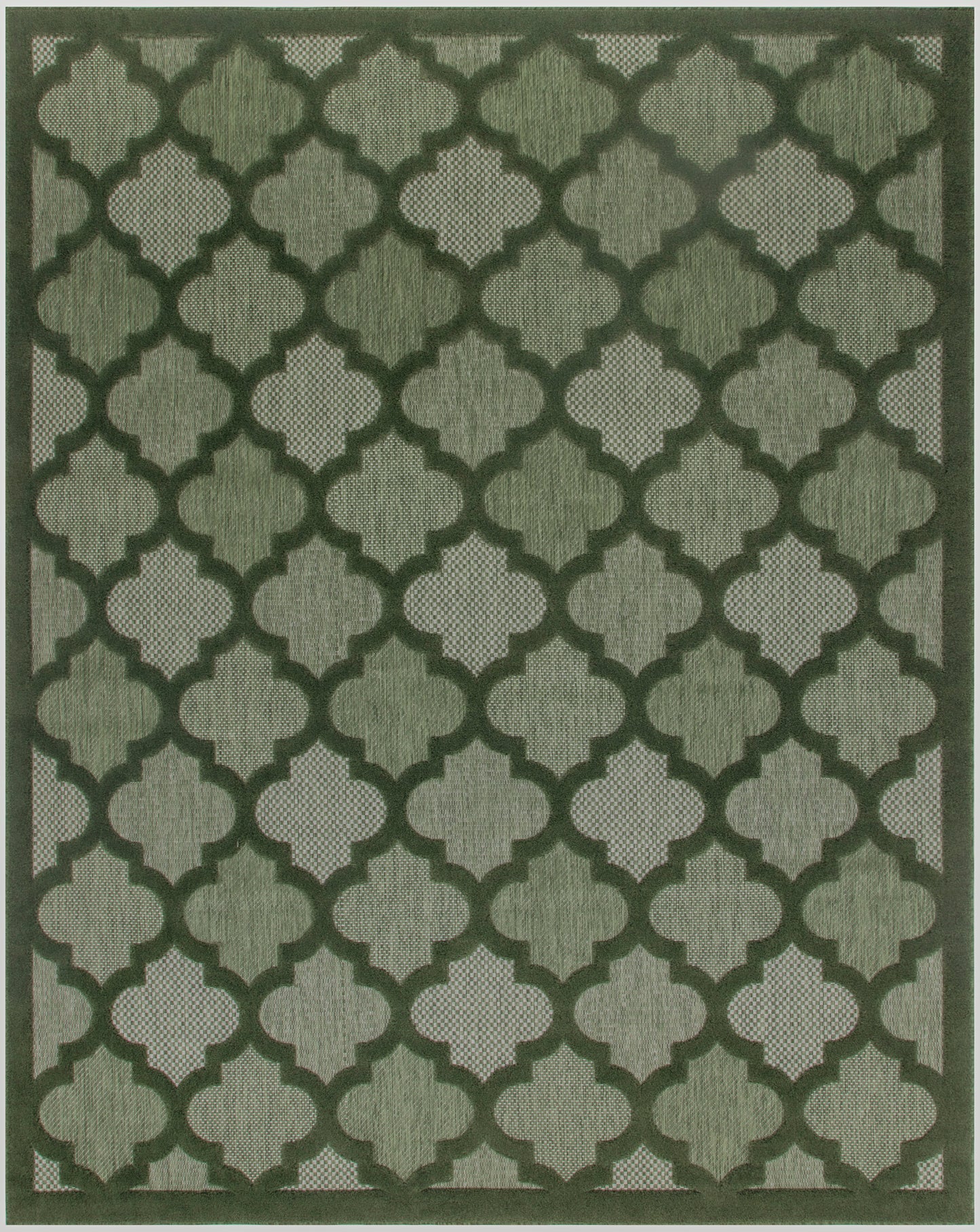 Nourison Easy Care 8' x 10' Green Modern Rug