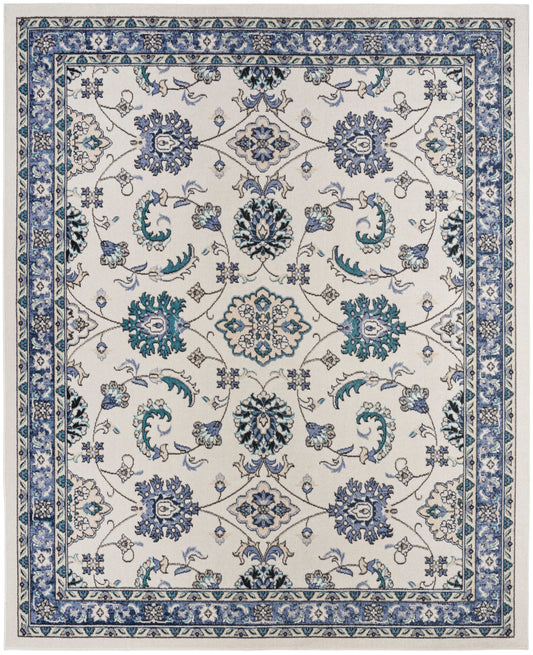 Nourison Nourison Essentials 6' x 9' Ivory Blue Vintage Rug