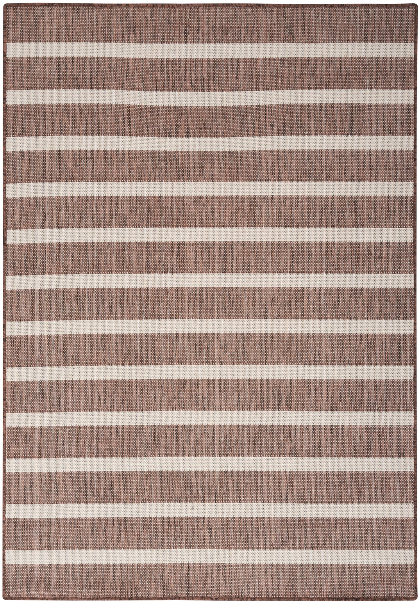 Nourison Positano 4' x 6' Natural Ivory Modern Rug