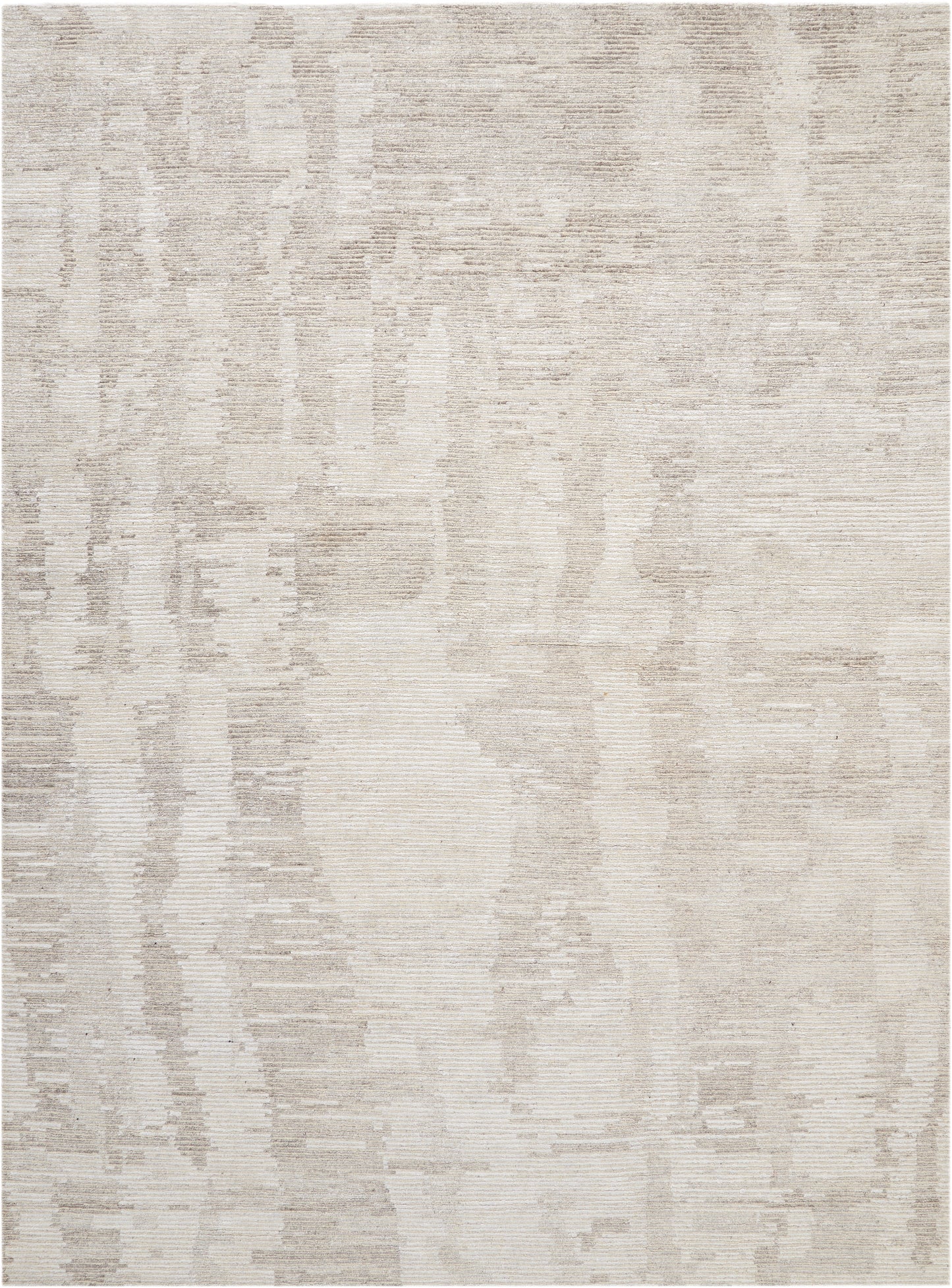 Nourison Ellora 9'9" x 13'9" Ivory Grey Modern Indoor Rug