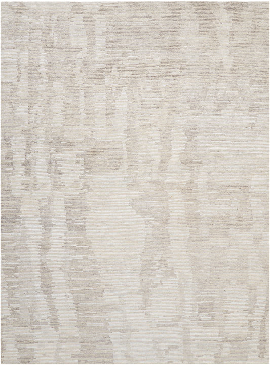 Nourison Ellora 9'9" x 13'9" Ivory Grey Modern Indoor Rug