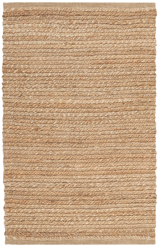 Nourison Natural Jute 2' x 3' Natural Farmhouse Indoor Rug