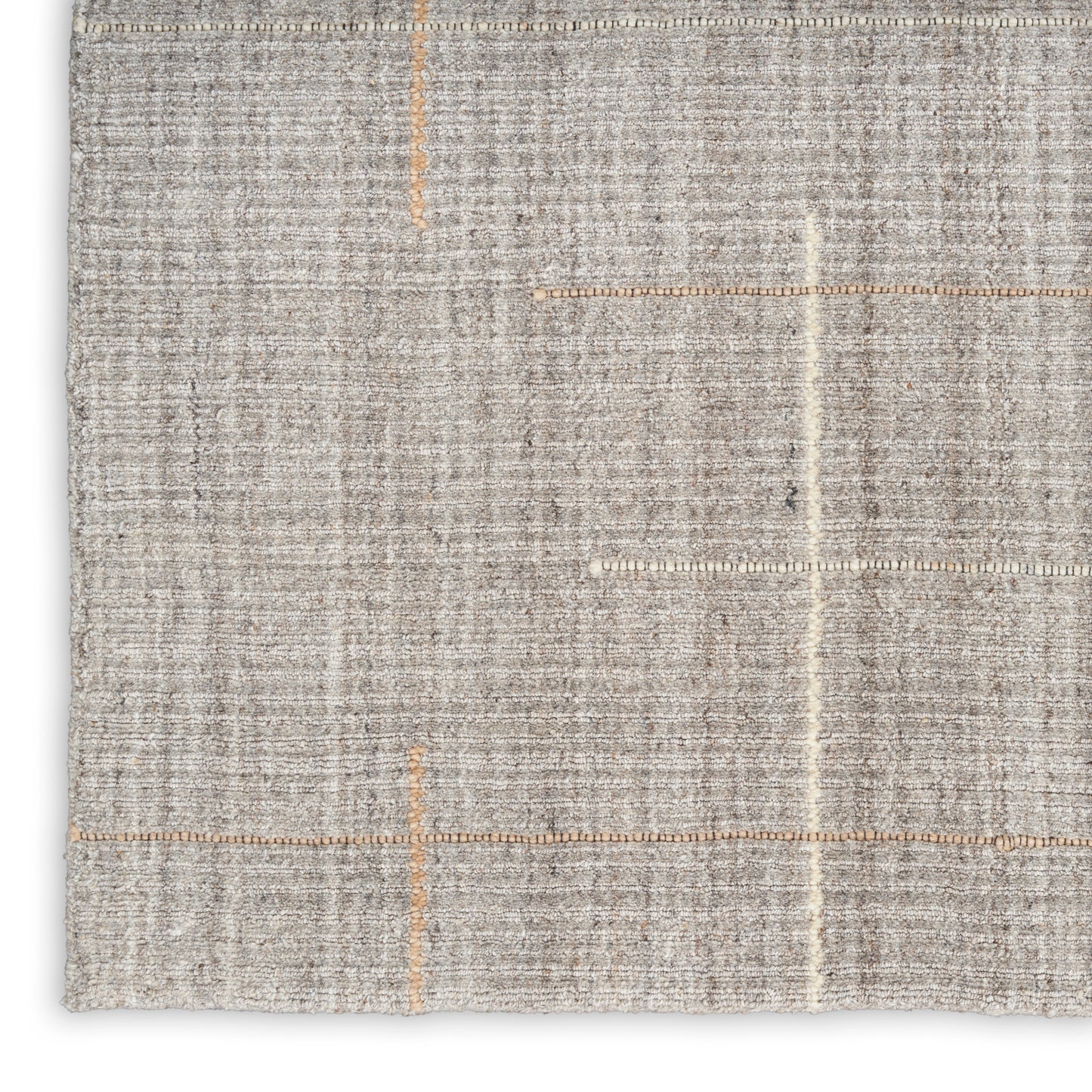 Calvin Klein CK041 Architectura 7'9" x 9'9" Grey Farmhouse Indoor Rug