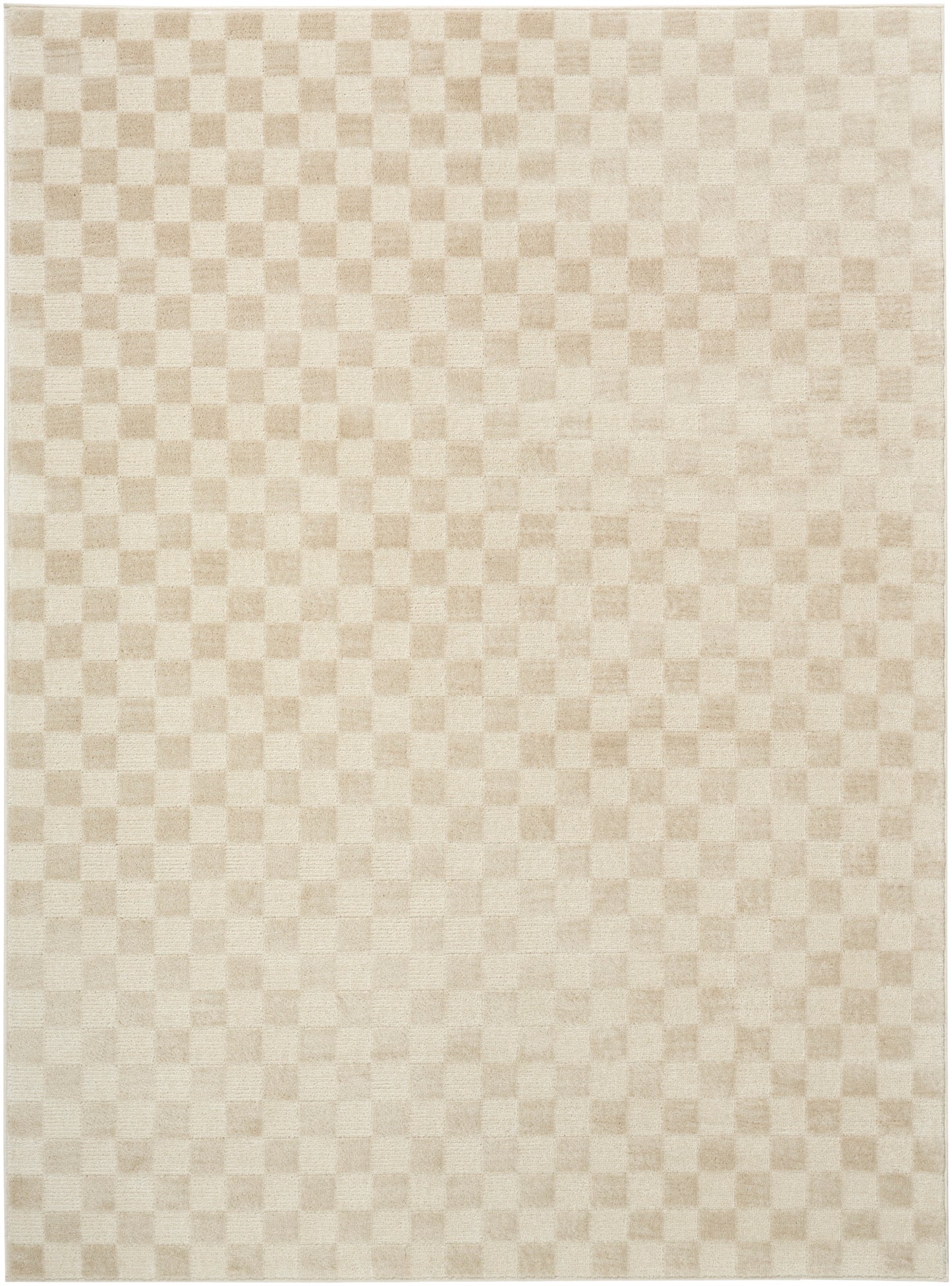 Nourison Serenity Home 6' x 9' Beige Modern Indoor Rug