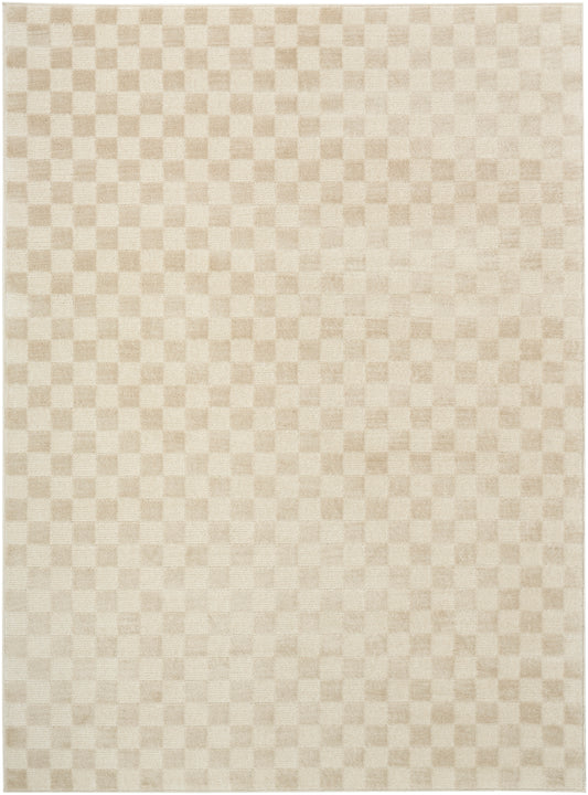 Nourison Serenity Home 6' x 9' Beige Modern Indoor Rug