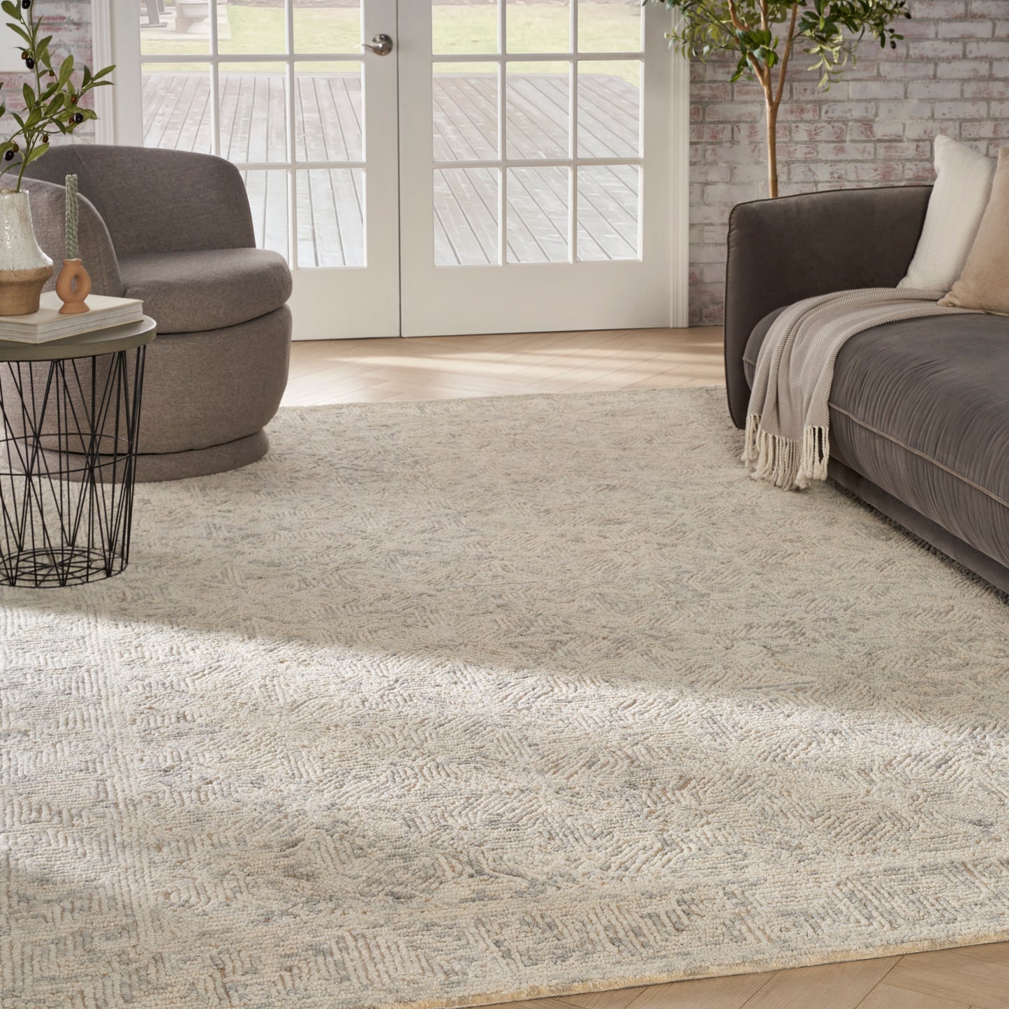 Nourison Colorado 8'3" x 11'6" Beige Grey Modern Indoor Rug