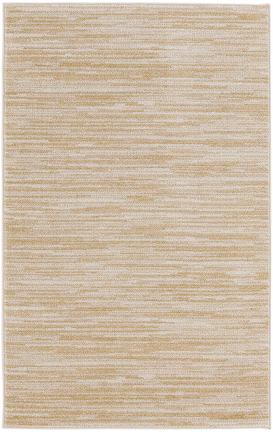 Nourison Nourison Essentials 3' x 5' Ivory Gold Outdoor Rug