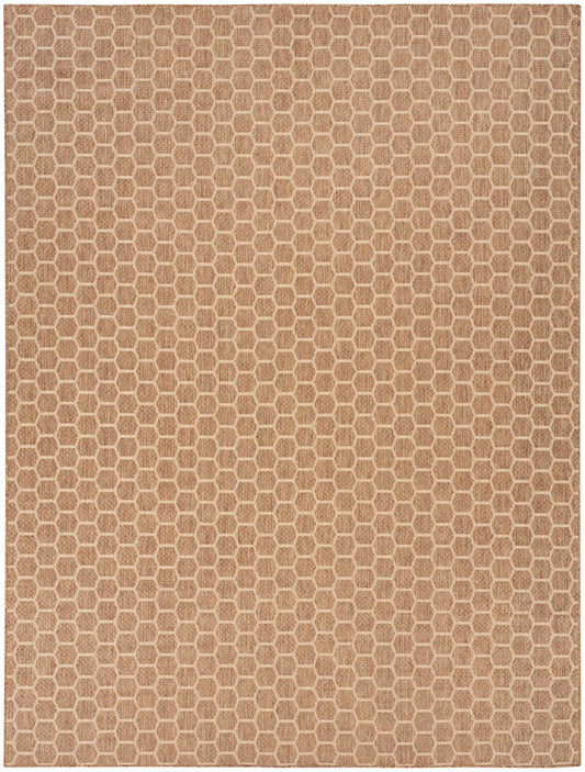 Nourison Twist Reversible 9' x 12' Natural Modern Rug