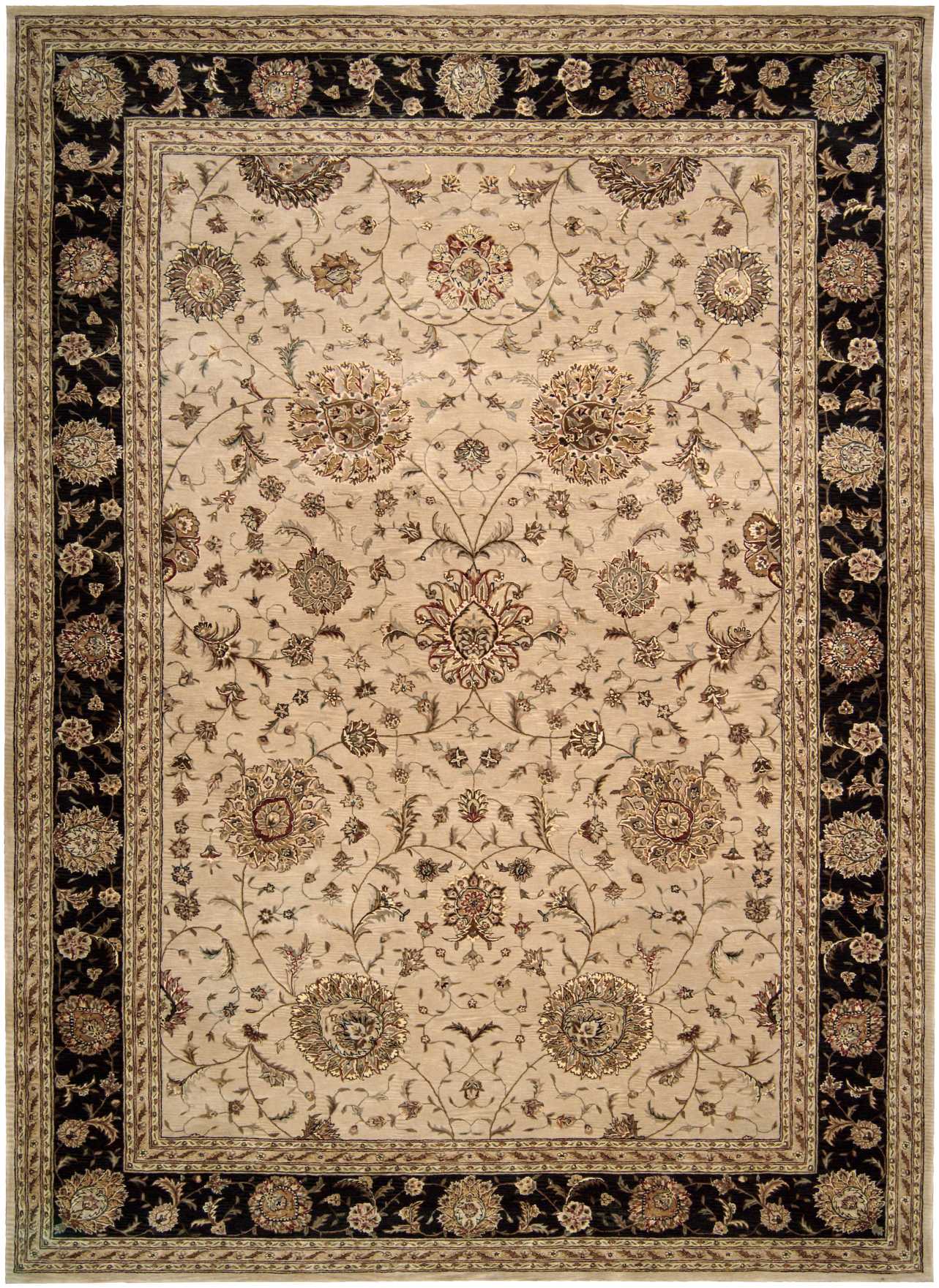 Nourison Nourison 2000 9'9" x 13'9" Beige Traditional Indoor Rug