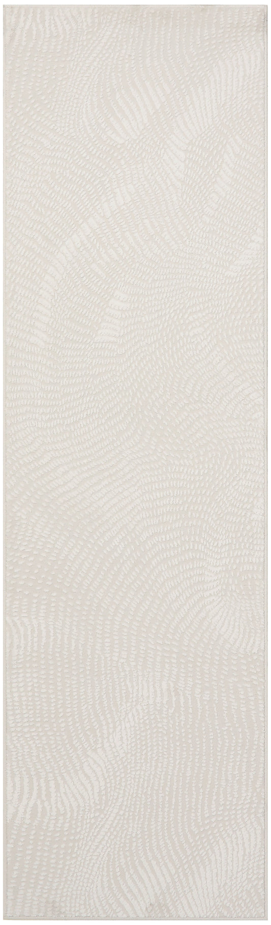 DKNY Central Park West 2' x 6' Ivory Modern Indoor Rug